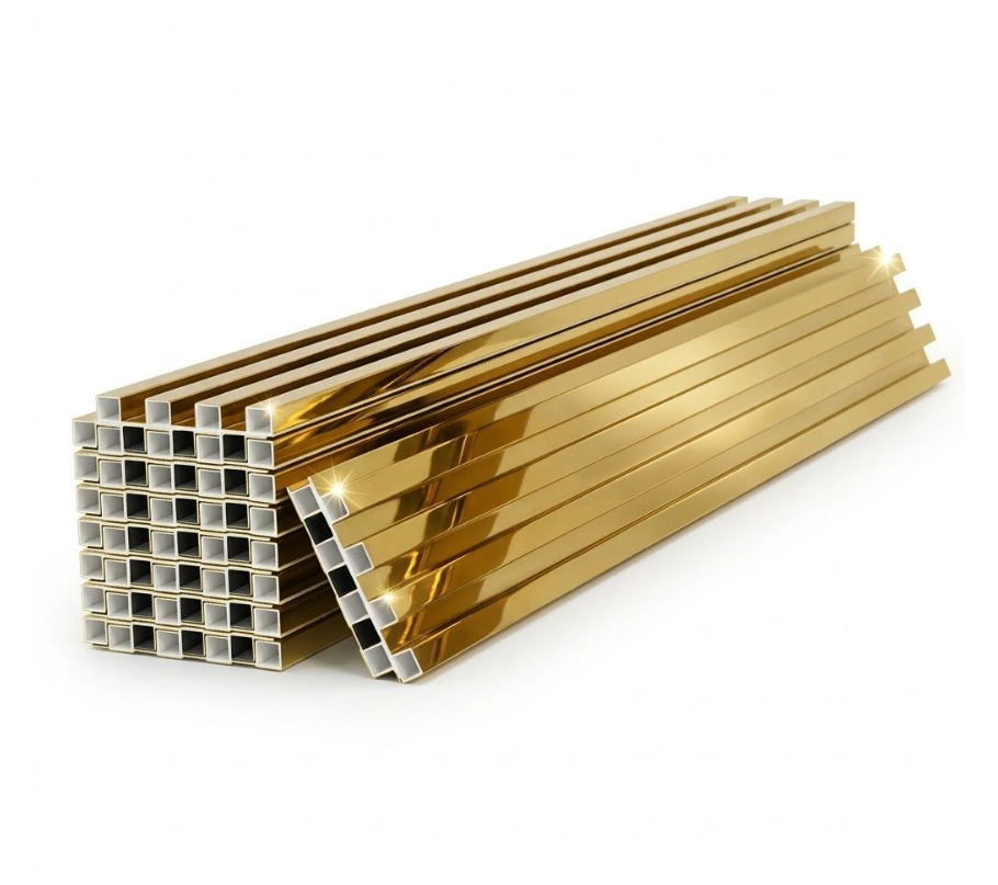 MHome WPC Fluted Wall Panels - 3D Wood Look Wall Cladding (10 Pack)