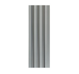 MHome WPC Fluted Wall Panels - 3D Wood Look Wall Cladding (10 Pack)