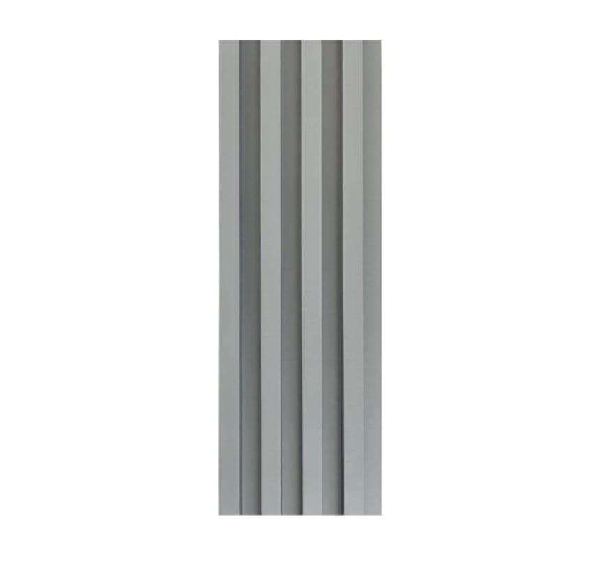 MHome WPC Fluted Wall Panels - 3D Wood Look Wall Cladding (10 Pack)