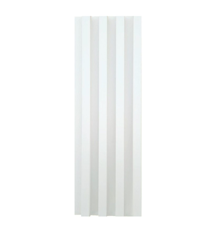 MHome WPC Fluted Wall Panels - 3D Wood Look Wall Cladding (10 Pack)