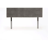 Lucy Boucle Fabric Headboard- Grey - View 3