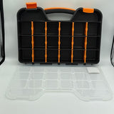 Heavy-Duty Storage Organizer with Adjustable Compartments and Handle - View 3
