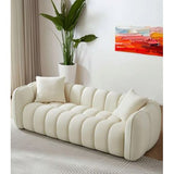 Reve 3-Seater Cream Sofa Couch - View 5