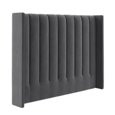 She Made Me -Vurhongo Velvet Paneled Tufted Headboard-Sand Beige - View 2