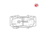 Rondex Front Brake Pads For: TOYOTA HILUX 2.5 D-4D, 75Kw 2005 - 2016 - View 5