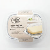 Hobby Life Transparent Butter Dish | 500g Capacity | High-Quality Plastic - View 5