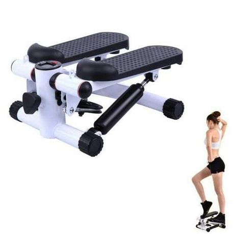 Portable Mini Exercise Step Stepper - Black - View 2