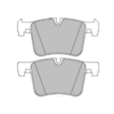 Fomar Front Brake Pads For: BMW X4 20dX (F26), 140Kw 2014 - 2018 - View 5