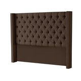 Hena Tufted Wingback Velvet Headboard - View 4