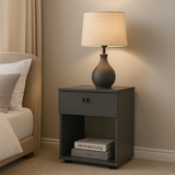 Side Table - End Table & Bedside Nightstand - View 2