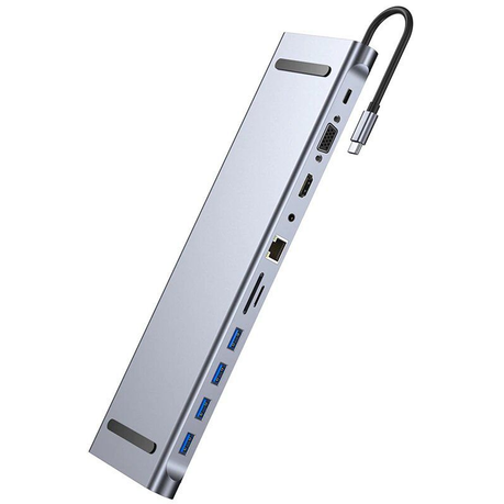 USB Type-C To 11-in-1 USB Hub Adapter Laptop Docking Station - BYL-2003 - View 1