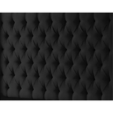 I&S Deep Button Black Velvet Headboard - View 4