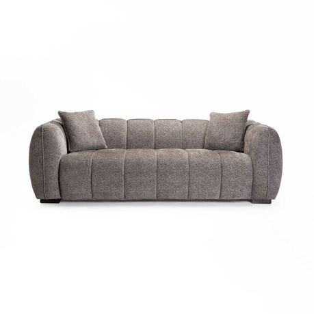 Chloe Fabric 3 Seater Couch - View 1