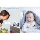 EchoBaby Guardian 5" Smart Baby Monitor with Night Vision Two-Way Audio - View 4
