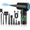 Air Duster Powerful Cordless Compressed Air Blower Car PC Cleaning PK - View 1