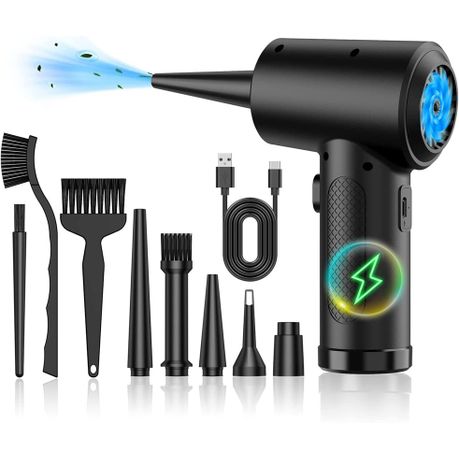 Air Duster Powerful Cordless Compressed Air Blower Car PC Cleaning PK - View 1