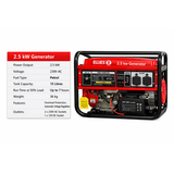 Ellies 2.5kW Portable Petrol Generator - View 2