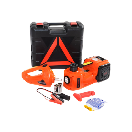 5-Ton 12V Electric Car Hydraulic Jack with Inflator Pump And Wrench Tool - View 1
