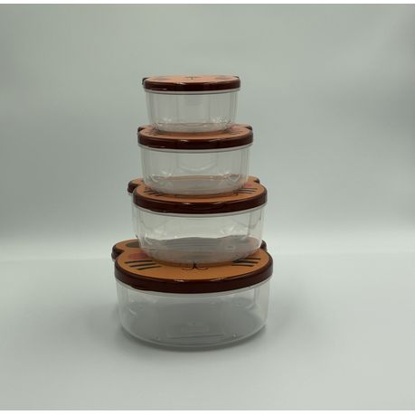 Bear-Shaped Kids Food Plate with Multiple Compartments - View 2
