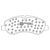 Rondex Front Brake Pads For: Ford Transit Connect 1.6 TDCi, 85Kw, 2015-2017 - View 5