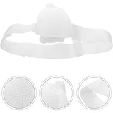 Man Woman Hernia Belt Truss Compression Pads - White - View 3