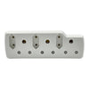 6 Way Multi-Plug Power Adaptor - View 1