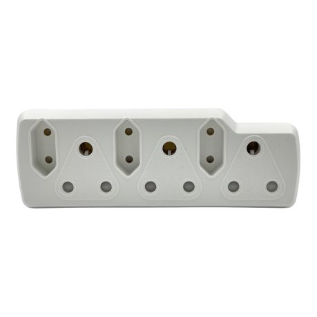 6 Way Multi-Plug Power Adaptor - View 1