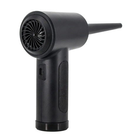 Cordless, Electric Compressed-Air Duster - View 1