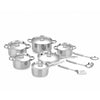 15-Piece Lightweight Stainless Steel Cookware Set - View 1