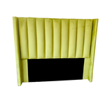 Loral Velvet Wingback Panel Headboard - View 4
