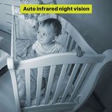 5'' Video Baby Monitor with Audio & Night, Rotation, Wireless 150m - View 3