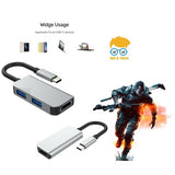 USB C to HDMI Adaptor, 3 in 1 Type C to 4K HDMI Adaptor ( G-53 ) - View 5
