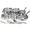 Stainless Steel Cookware KR007 - 15 Piece SET - View 1