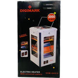 Classic Digimark 5-Sided Electric Quartz Heater DGM-QHS10 - View 2