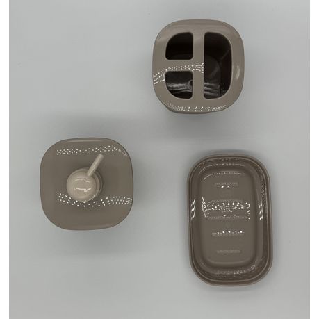 Hobby Life Elegant Bathroom Accessory Set of 3 - View 2