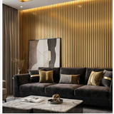 Premium WPC Fluted Wall Panels-3D Architectural Louvers - View 3