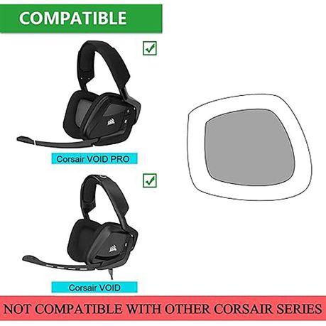 Corsair Void RGB Pro Headphone Cushion Mesh Replacement Replacement Ear Pad - View 3