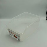 Clear Plastic Kitchen Organizer Bin Perfect for Fridge and Pantry Storage - View 2