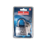 Digimark 50mm Padlock with Keys - View 1