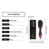 Hot Air Brush 4 in 1 Ionic Straightener Volumiser Curler - View 7