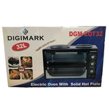 Digimark - 32L Mini Kitchen Electric Oven with Solid Hot Plate - 3100W - View 3