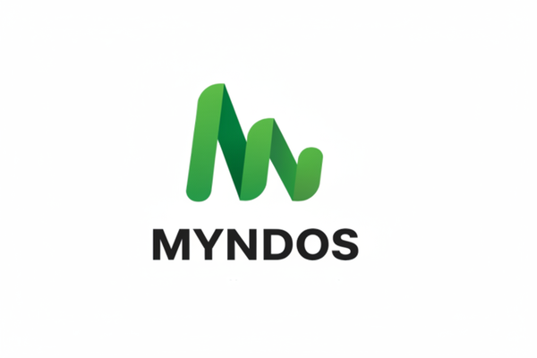 Myndos logo with transparent background