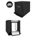 PULUZ 40cm Portable Photo Light Box with LED Lights & 6 Colour Backdrops - View 2