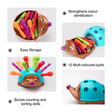Sensory Fine Motor Toy Hedgehog Toy for Toddlers - 18 months + - View 2