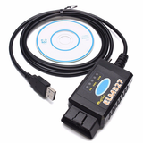ELM327 Interface USB OBDII Auto Diagnostic Scanner Tool with Switch - View 2