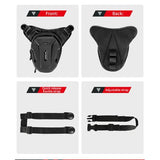 Motorcycle Leg Bag - Extendable - Hard Shell - View 7