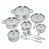 Silver Stainless Steel 15 Piece Cookware - View 1