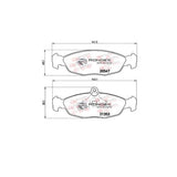 Rondex Front Brake Pads For: Hyundai Tucson II 2.0 CRDi 131Kw - View 4