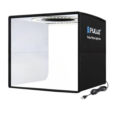 PULUZ Mini 25cm Photography Light Box with LED & 6 Double Sided Backdrops - View 1
