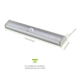 10 LED Rechargeable Motion Sensor Light (Cool White) - 3 pack - View 4